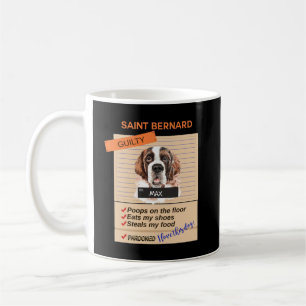 Liebe Mein Niedlicher Heiliger Bernard trotz schle Kaffeetasse
