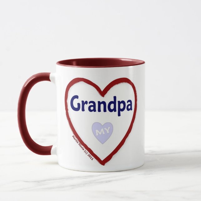 Liebe Mein Opa Tasse (Links)