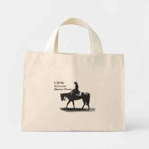 Liebe mein Quarter Pferd kleine Tasche