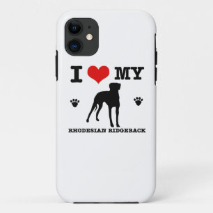 Liebe mein Rhodesian Ridgeback iPhone 11 Hülle