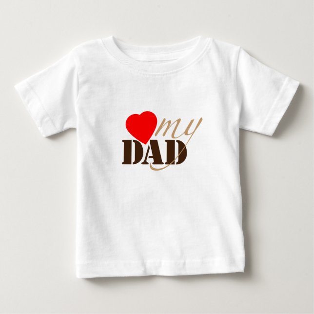 Liebe Mein VATER Baby T-shirt (Vorderseite)