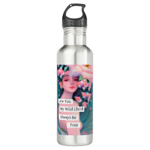 Liebe, mein wildes Kind Edelstahlflasche