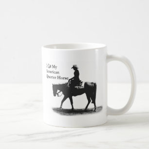 Liebe meine amerikanische ViertelpferdeTasse Kaffeetasse