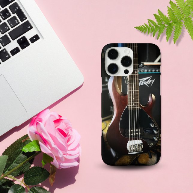 Liebe meine Gitarre iPhone 16 Pro Max Hülle (Von Creator hochgeladen)