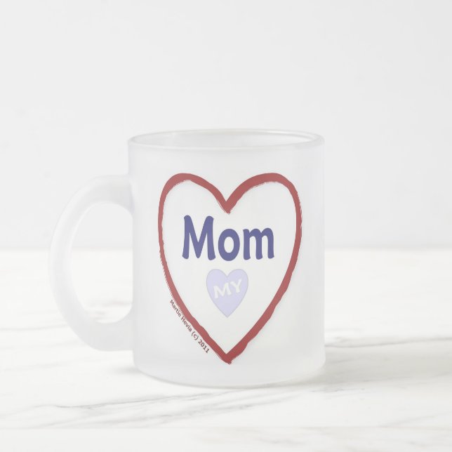 Liebe Meine Mama Mattglastasse (Links)