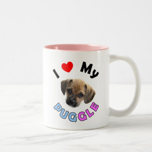 Liebe meine Puggle Tasse