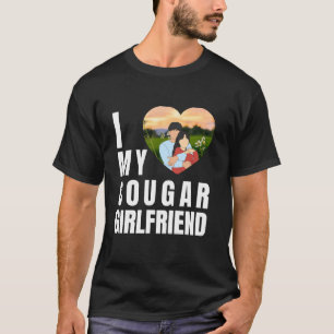 Liebe meine Puma-Freundin lustiger älterer Freundi T-Shirt