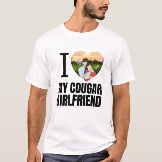 Liebe meine Puma Lustige ältere Freundin Dating-Zi T-Shirt