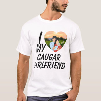 Liebe meine Puma lustiges älteres Freundin Dating- T-Shirt