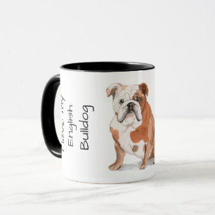Liebe meinen englischen Bulldogge Tasse
