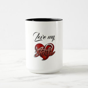 Liebe meiner Ehefrau Herzdesign Tasse