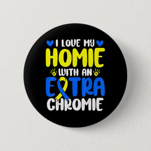 Liebe meiner Heimat mit dem Extra Chromie Down Syn Button