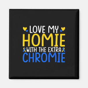 Liebe meiner Heimat mit Extra Chromie Magnet