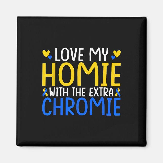 Liebe meiner Heimat mit Extra Chromie Magnet (Vorne)