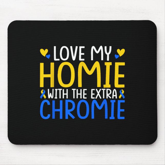 Liebe meiner Heimat mit Extra Chromie Mousepad (Vorne)