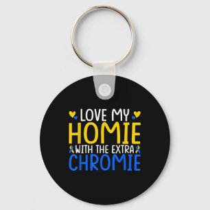 Liebe meiner Heimat mit Extra Chromie Schlüsselanhänger