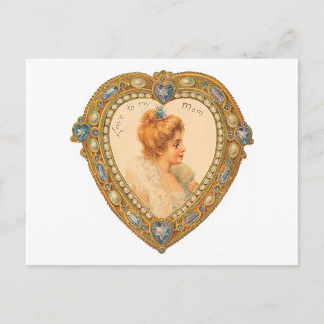 Liebe meiner Mama Postkarte (Vorderseite)