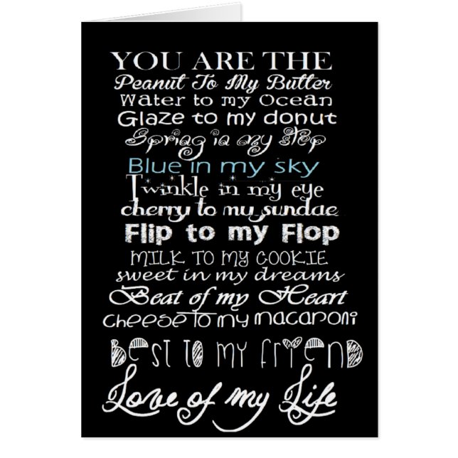 Liebe meines Lebens (Vorne)