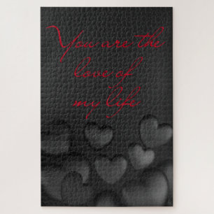 Liebe meines Lebens Valentinisches Puzzle