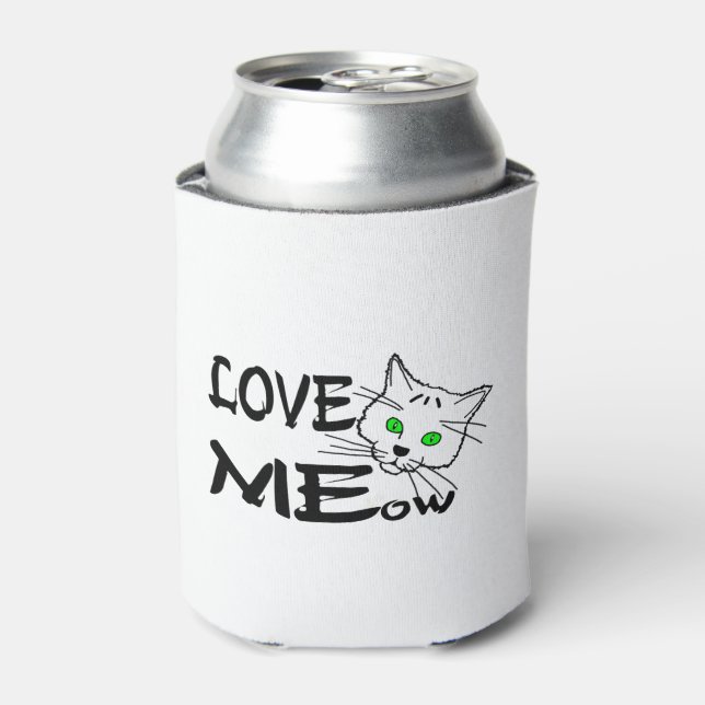 Liebe MEow Dosenkühler (Kanne Vorderseite)