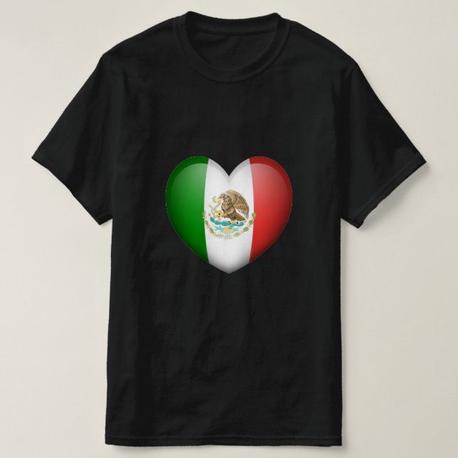 Liebe Mexiko Herren T-Shirt (Design vorne)