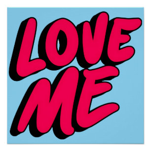 Liebe mich poster