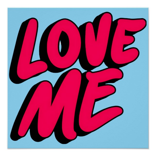 Liebe mich poster (Vorderseite)