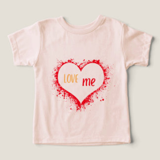 LIEBE MICH T-SHIRT FÜR KINDER