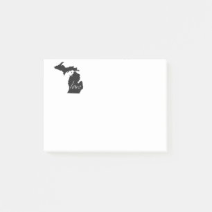 Liebe Michigan Post-it Klebezettel