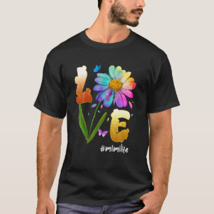 Liebe Mimi Life Daisy Blume Niedlich Funny Mother' T-Shirt