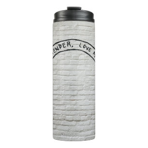 Liebe mir zart Liebe mir liebe Wandziffern Thermosbecher