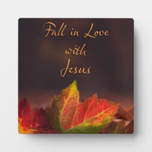 Liebe mit dem Christlichen Schild Jesus Fotoplatte