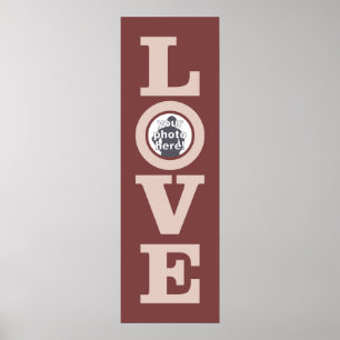 LIEBE mit dem eigenen FOTO-Poster Poster