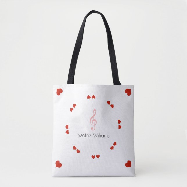 Liebe mit Namen, Musik Tasche (Vorderseite)