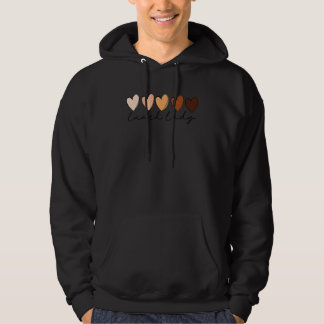 Liebe Mittag-essen Lady Melanin Schwarze Geschicht Hoodie
