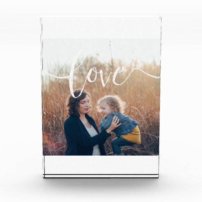 Liebe | moderner Foto (Vorderseite)