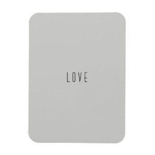 "Liebe" Modernes, flexibles Foto-Magnet Magnet