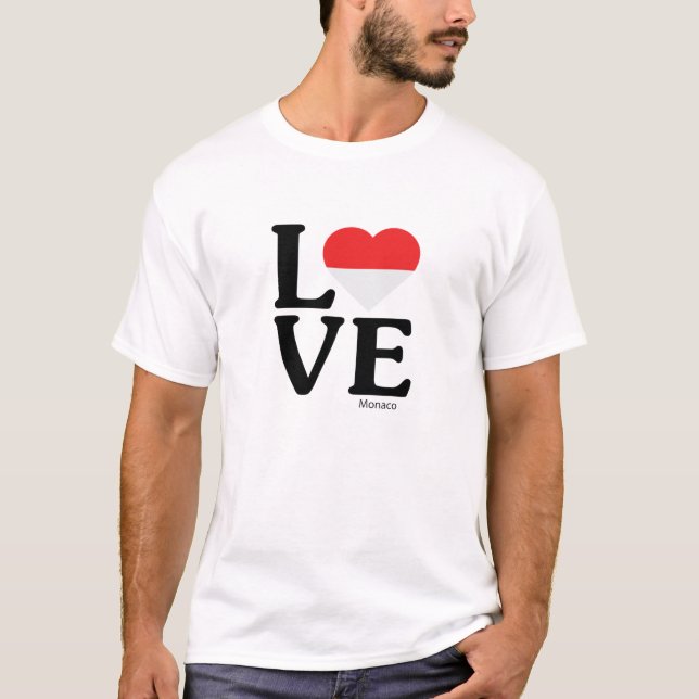 Liebe Monaco T-Shirt (Vorderseite)