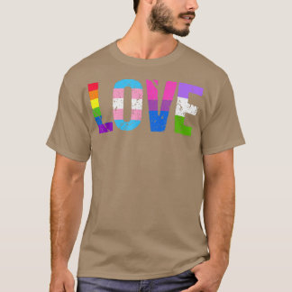 Liebe Monat LGBTQ+ LGBT-T - Shirt