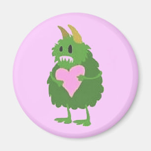 "Liebe-Monster-" Kühlschrankmagnet