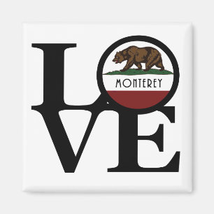 LIEBE Monterey Kalifornien Magnet