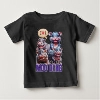 Liebe moo Deng Thai lustige kleine Babyhippo