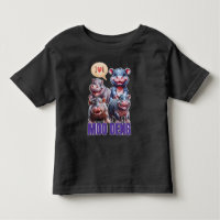 Liebe moo Deng Thai lustige kleine Babyhippo