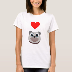 Liebe Möpsen T-Shirt