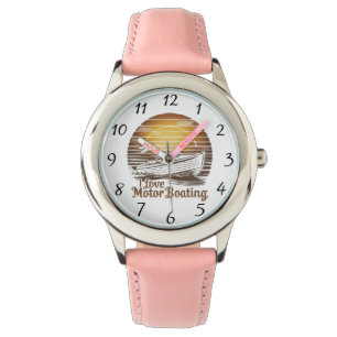 Liebe Motorboot: Ein Zuneigung-Boot Armbanduhr