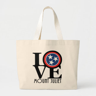 LIEBE Mount Juliet Tennessee Jumbo Stoffbeutel