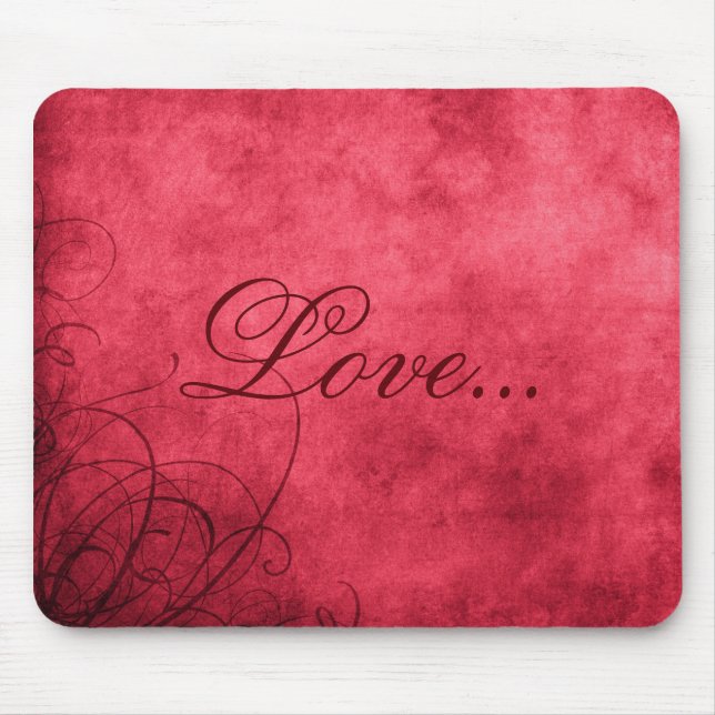 Liebe- Mousepad: Liebe im Twilight Mousepad (Vorne)