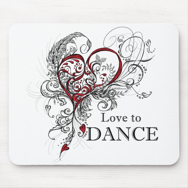 Liebe, Mousepad zu tanzen (Vorne)