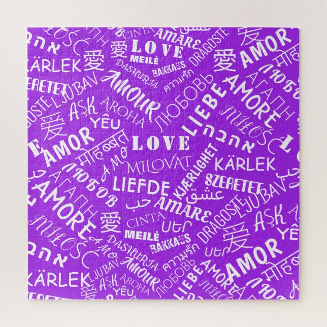 LIEBE - Multi Language International - Farbe auswä (Vertikal)