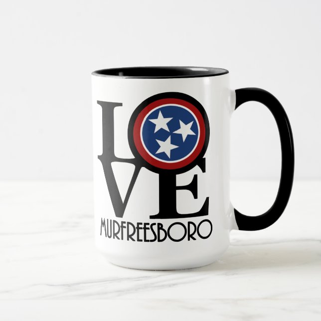LIEBE Murfreesboro 15oz Kaffee Tasse (Rechts)
